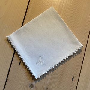 Hand-embroidered napkins